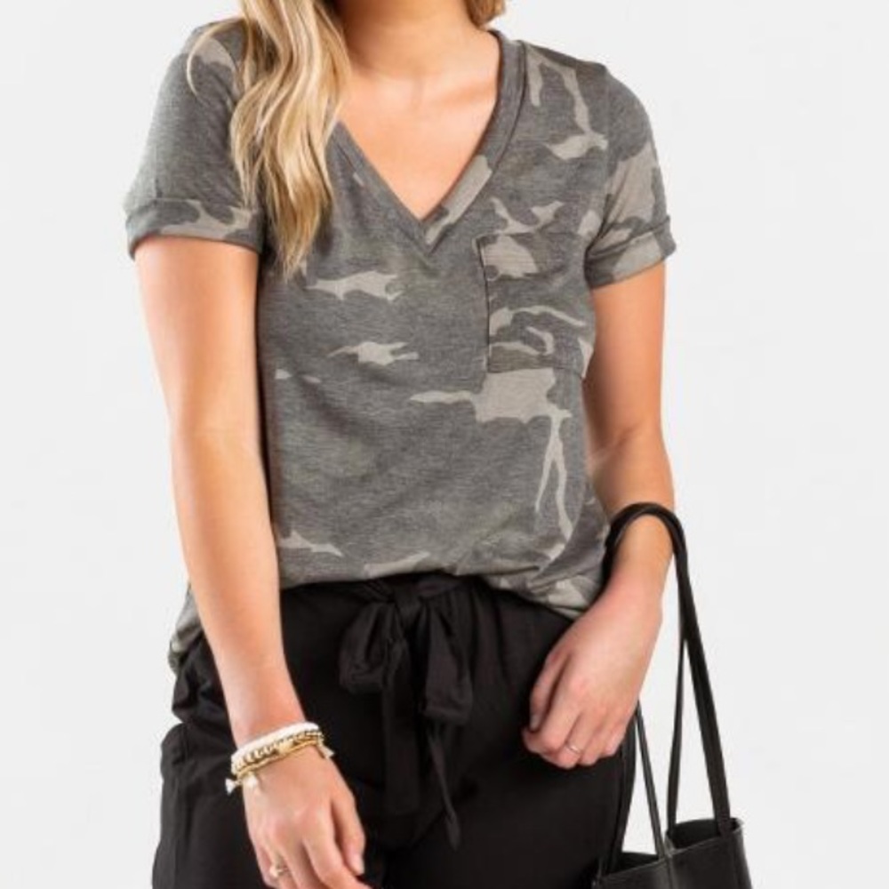 Francesca’s Camo T-Shirt